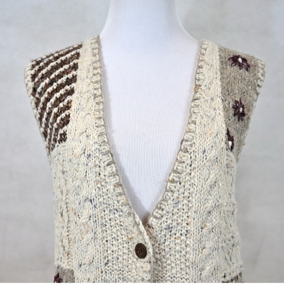 EXPRESS TRICOT 90s Vintage Knit Cardigan - Picture 3 of 8